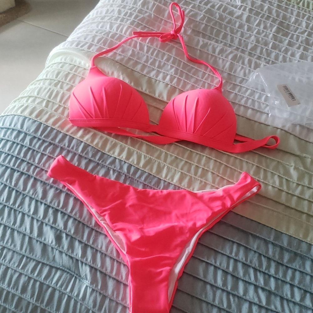 Brand New Hot Pink Brazilian Bikini